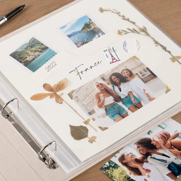 scrapbook album